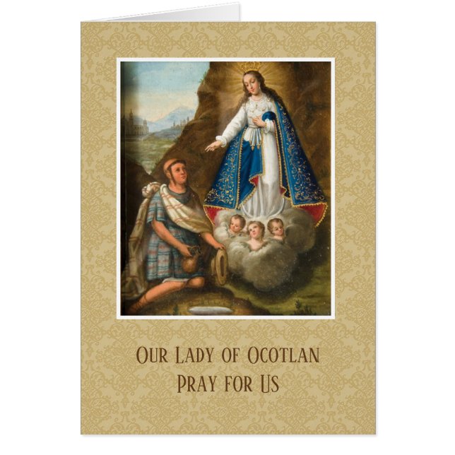 Notre Madame d'Ocotlan État de Tlaxcala Mexique (Devant)