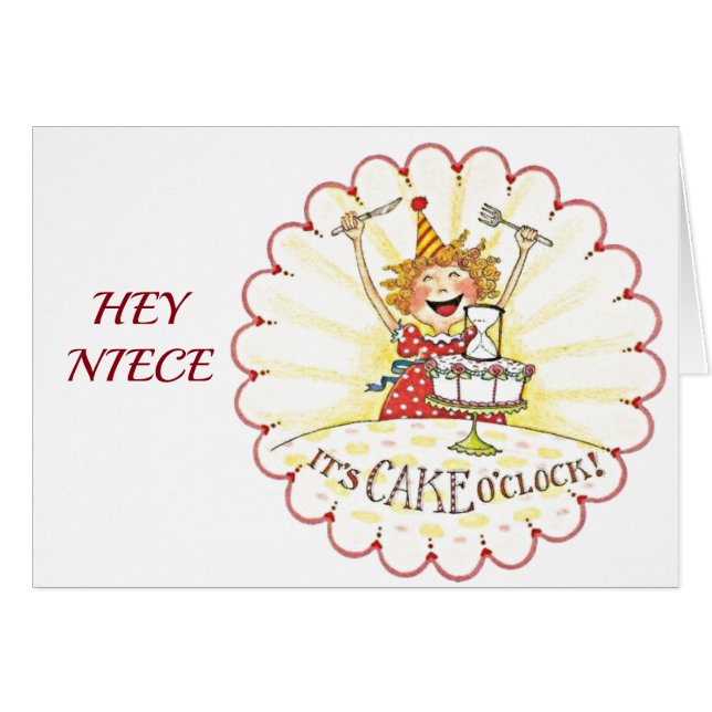 NOTRE MERVEILLEUSE ***NIECE*** EST **21** ANNIVERS (Devant horizontal)