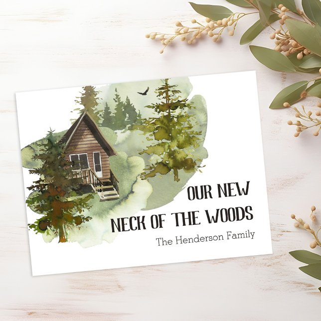 Notre nouveau cou de la Faire-part de mouvement de (Créateur téléchargé)