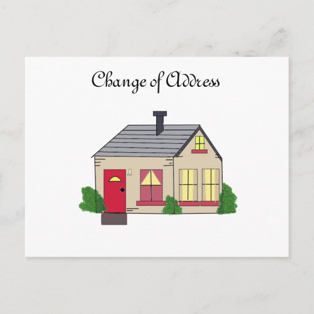 Notre nouvelle carte d'adresse (Devant)