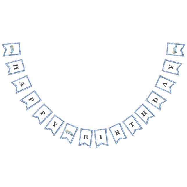 Notre petit Citrouille / Bleu Truck Bannière d'ann (Tout)