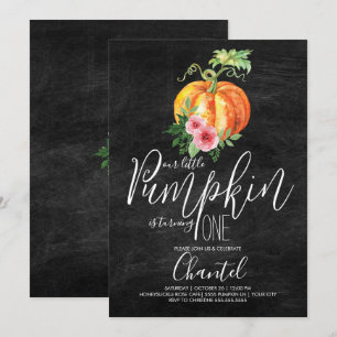 Notre Petit Citrouille Fait Une Invitation