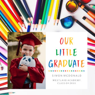 NOTRE PETIT DIPLÔMÉ PHOTO GRAD PARTY INVITATION