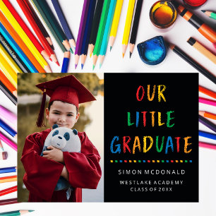 NOTRE PETIT DIPLÔMÉ PHOTO GRAD PARTY INVITATION