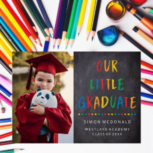 NOTRE PETIT DIPLÔMÉ PHOTO GRAD PARTY INVITATION