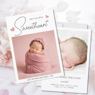 Notre petit Faire-part de naissance de Saint-Valen
