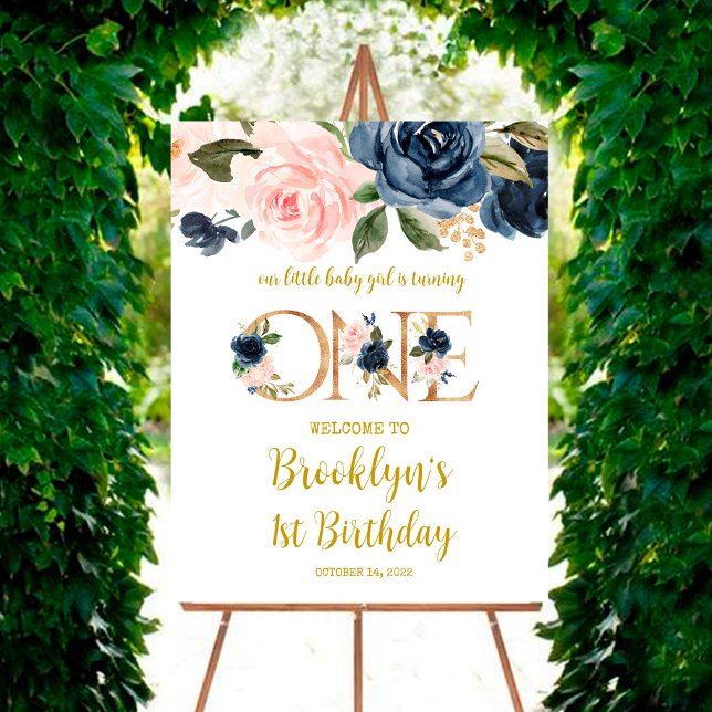 Notre petite fille va tourner une Affiche de bienv (Créateur téléchargé)