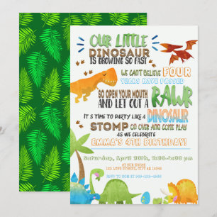 Notre Petite Invitation Anniversaire de enfant Din