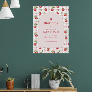 Notre petite tomate Affiche de bienvenue pour la B