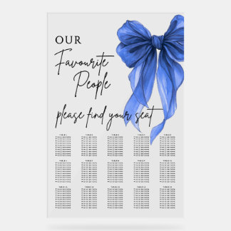 Notre Plan de Table de Mariage des Personnes Préfé