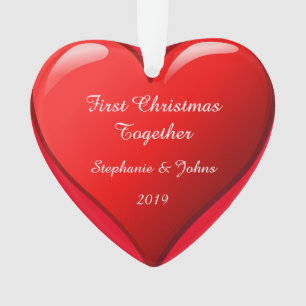 Notre premier Noël allié au coeur mou 2019 Rouge