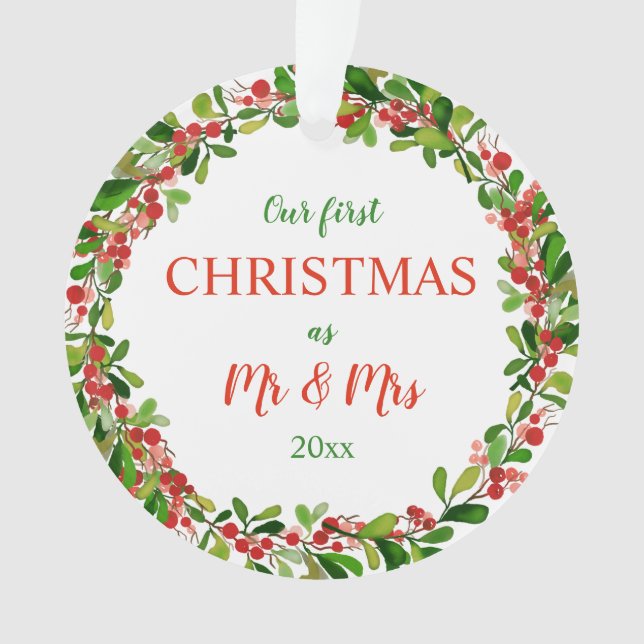 Notre premier Noël comme M. et Mme photo de (devant)