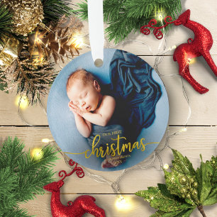 Notre Premier Noël en tant que Grands-Parents Phot