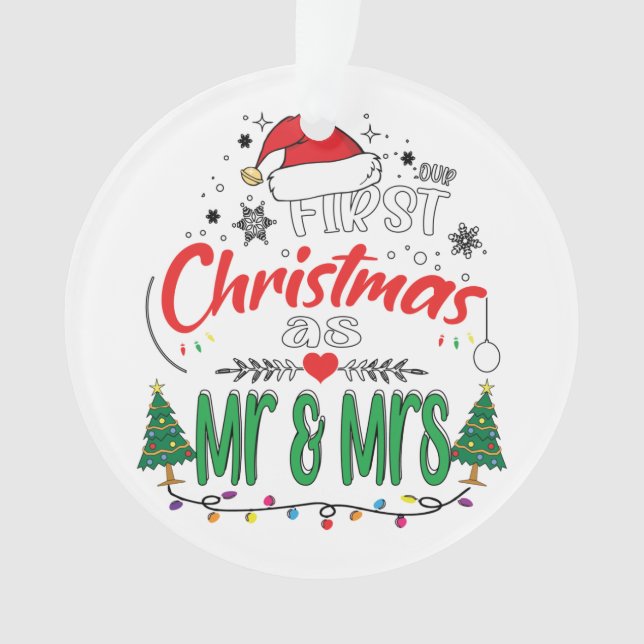 Notre premier Noël en tant que M. et Mme Matching  (devant)