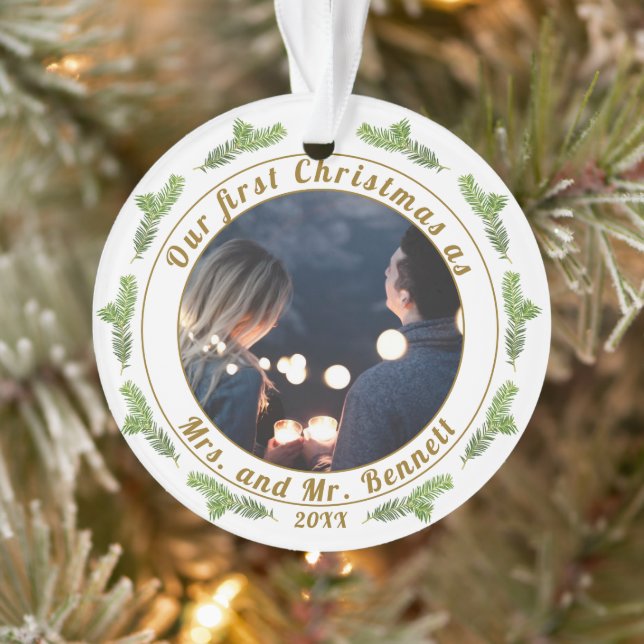 Notre premier Noël en tant que Madame. & Mme Scrip (Arbre)