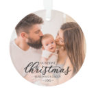 Notre premier Noël en tant que maman et papa Photo