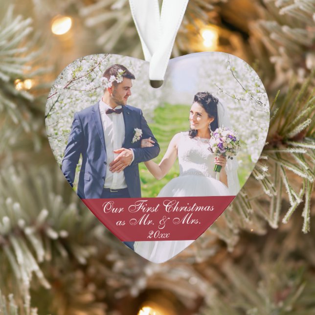 Notre premier Noël en tant que Monsieur et Madame  (Arbre)