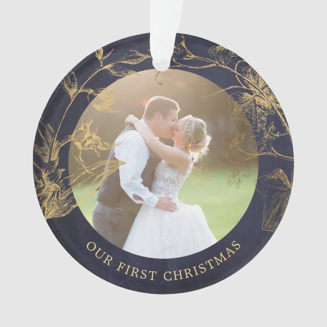 Notre premier Noël en tant que Monsieur et Madame  (devant)