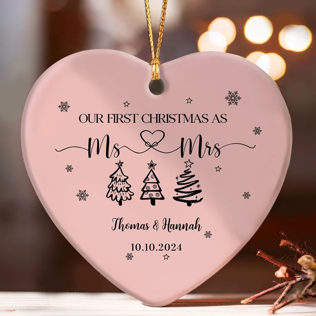 Notre premier Noël en tant que Monsieur et Madame  (Créateur téléchargé)
