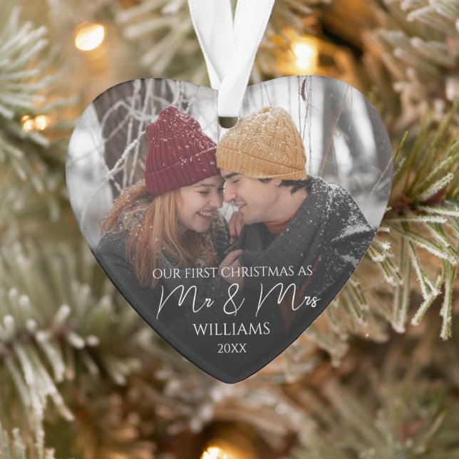Notre premier Noël en tant que Mr & Mrs Elegant Ph (Arbre)