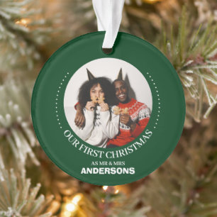 Notre premier Noël M. et Mme Newlysée élégant