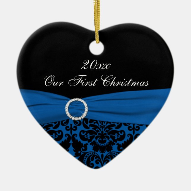 Notre premier ornement de garde de Noël (Devant)