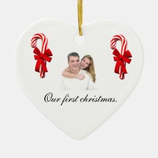 Notre premier ornement de Noël pour des couples