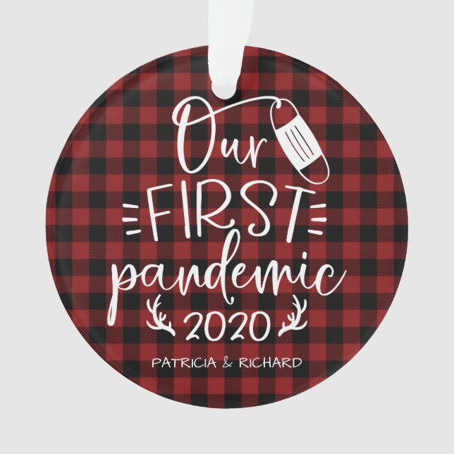 Notre Premier Souvenir de Couple de Pandémie Covid (devant)