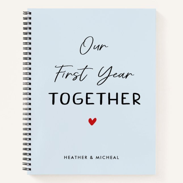 Notre première année Ensemble Valentines Journal C (Devant)