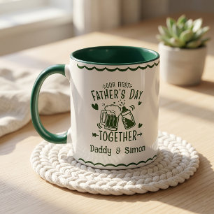 Notre première fête des pères ensemble Mug