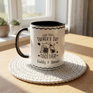 Notre première fête des pères ensemble Mug