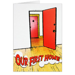 notre première maison bande dessinée porte