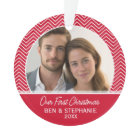 Notre première photo de Noël - double face