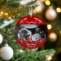 Notre première photo de Noël Sonogramme de grosses