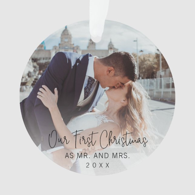 Notre première photo en noir de Noël (devant)