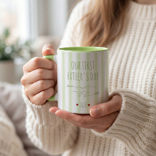 Notre première tasse de fête des pères