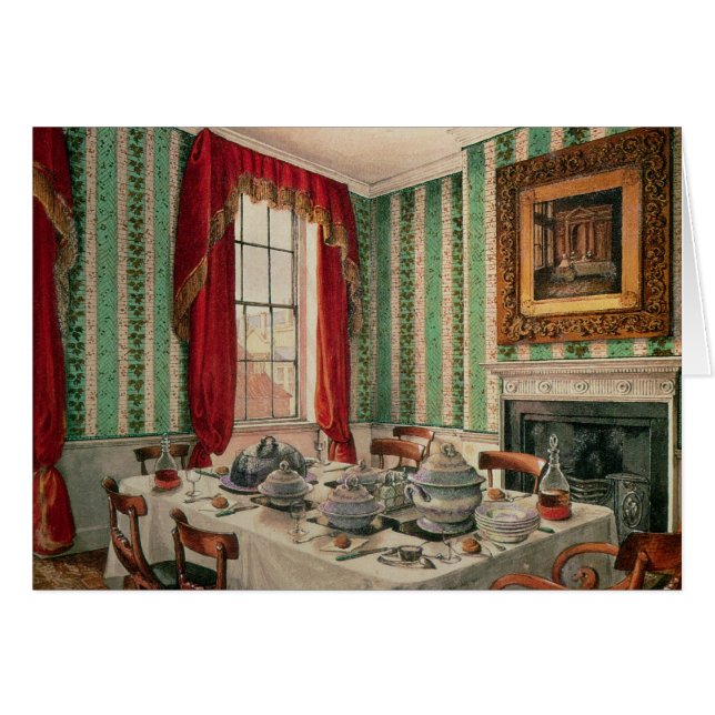 Notre salle à manger à York, 1838 (Devant horizontal)