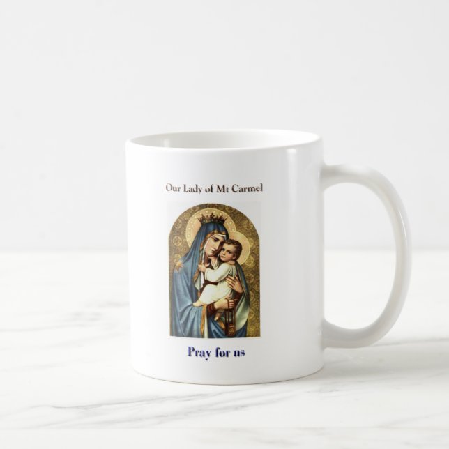 NOTRE TASSE DE CARMEL DE DAME OF MT (Droite)