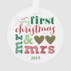 Notre tout premier Noël en tant que Monsieur & Mad