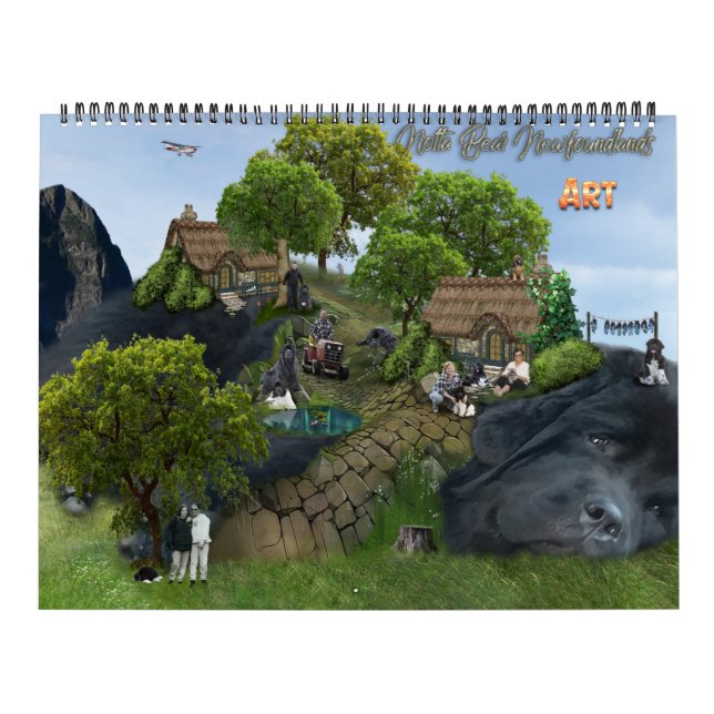 Notta Bear Art Calendar (Cover)