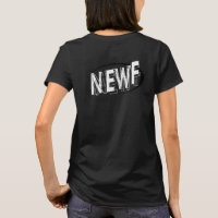 Notta Bear NEWF logo Tshirt B&W
