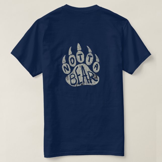 Notta Bear Paw Logo T-Shirt (Design Back)