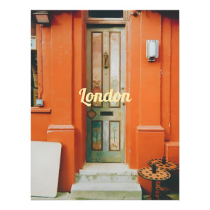 Notting Hill Doorstep, London, UK Bottle Opener Photo Print