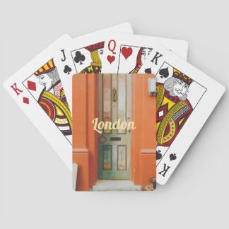 Notting Hill Doorstep, London, UK Bottle Opener Playing Cards