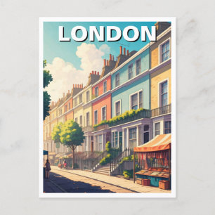 Notting Hill London Postcard