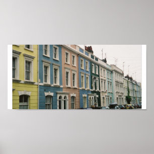 Notting Hill London Poster