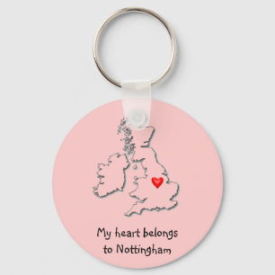 Nottingham Keychain