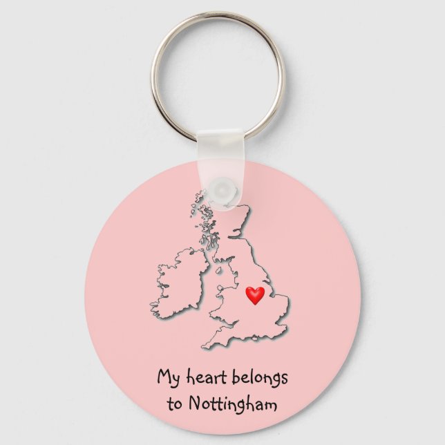 Nottingham Keychain (Front)
