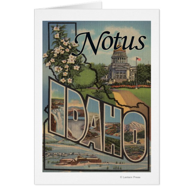Notus, IdahoGrandes lettres ScènesNotus, ID (Devant)