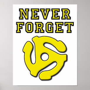 N'oubliez jamais 45 Affiche drôle
